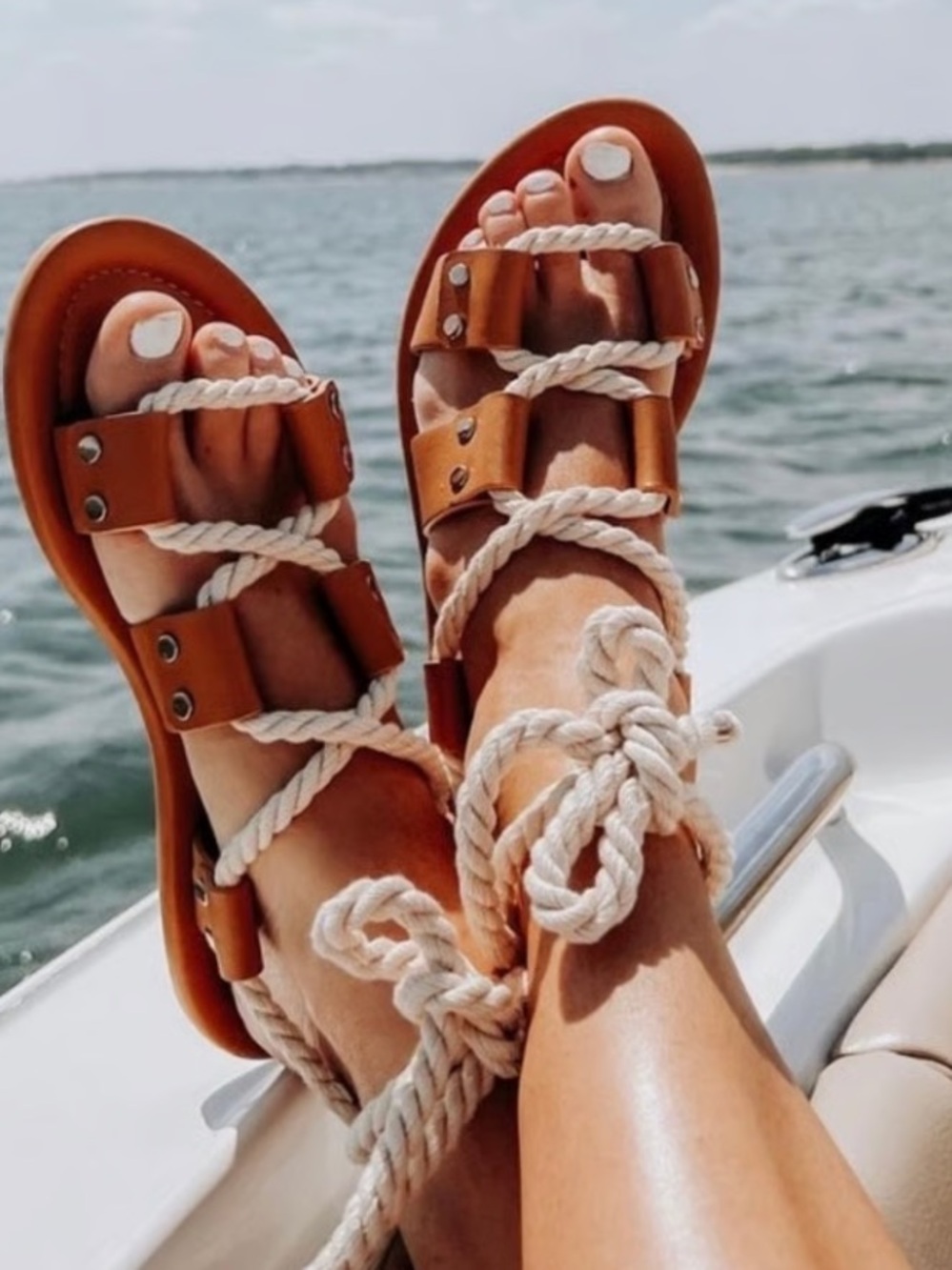 Ulla Johnson Eva Rope
Sandals in Caramel - Picture 3 of 13